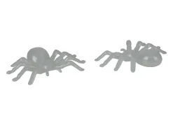 Halloween Deko-Spinne Fluoreszierend 2Er-Set