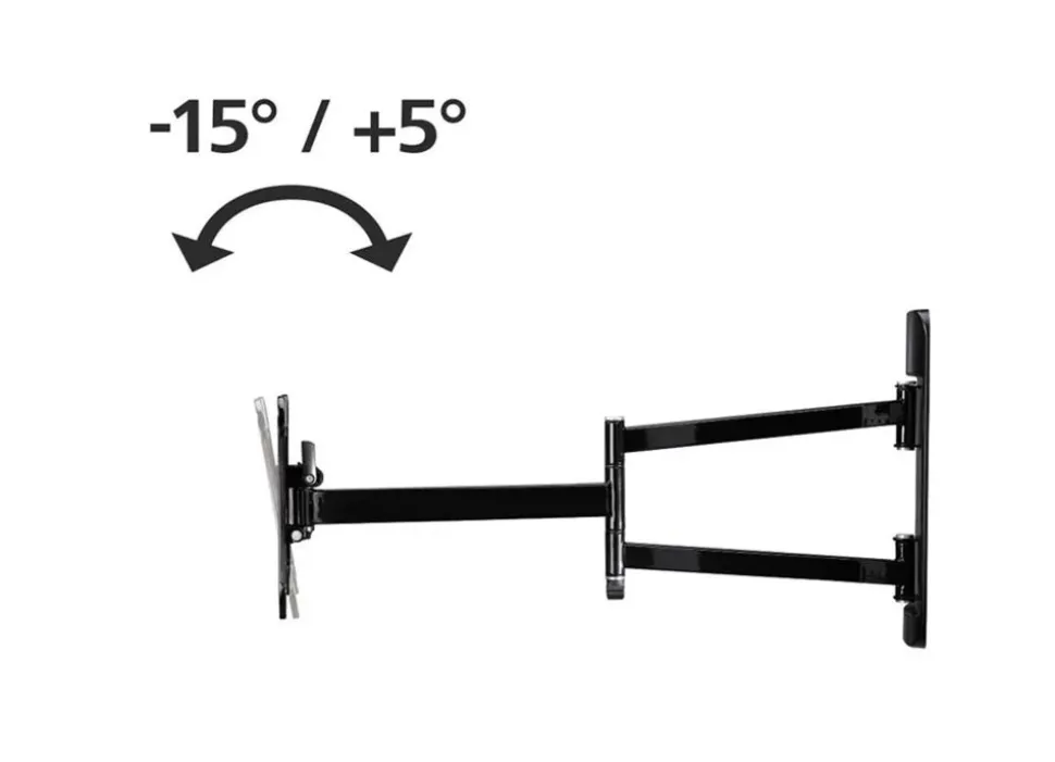 Hama 108732 Tv-Wandhalterung Fullmotion 19-48" Schwarz