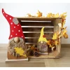 Herbst-Dekofigur Zwerg 47Cm