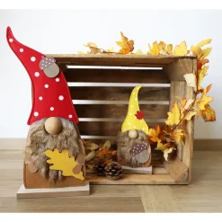 Herbst-Dekofigur Zwerg 47Cm
