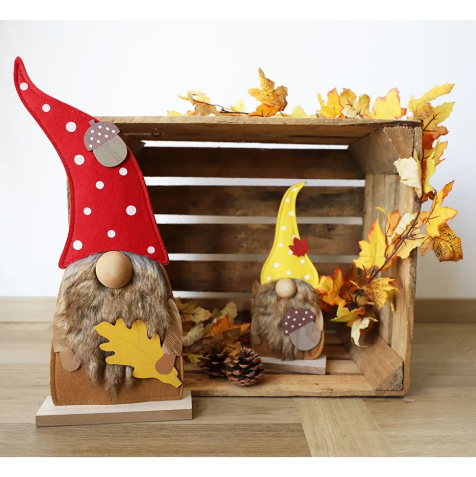Herbst-Dekofigur Zwerg 47Cm