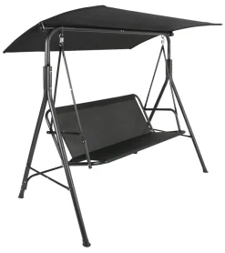 Hollywoodschaukel 170X110X153Cm Anthrazit