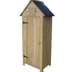 Holz-Gartenschrank 179Cm Natur