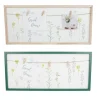 Holz-Memoboard Blumenprint