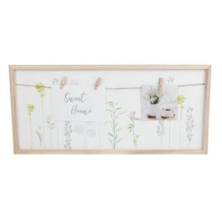 Holz-Memoboard Blumenprint