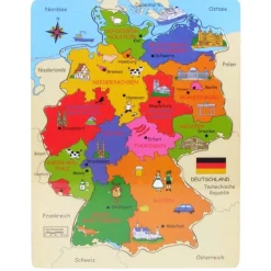 Holz-Puzzle Deutschland