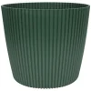 Indoor-Ubertopf Milly Rillendesign 29Cm Piniengrun