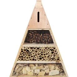 Insektenhotel Aus Holz 31X39X8Cm