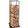 Kaminholzhalter Aus Stahl 40X118X40Cm