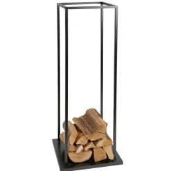 Kaminholzhalter Aus Stahl 40X118X40Cm