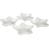Keramik-Dipschalchen Stern 4Er-Set