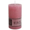 Kerze Rustikal 68X120Mm Altrosa