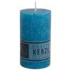 Kerze Rustikal 68X120Mm Petrol