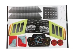 Kinder-Rutschauto Traktor 51,5X28X32,5Cm