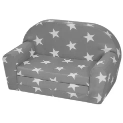 Kindersofa Lucy Mit Sternen Grau