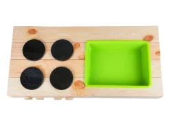 Kinder-Spielkuche Aus Holz 78X72X40Cm