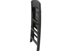 Klappstuhl Asso Rattanoptik Ca. 48X76X47Cm Anthrazit