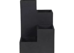 Kubus Wendeltreppentopf 40X40Cm Anthrazit