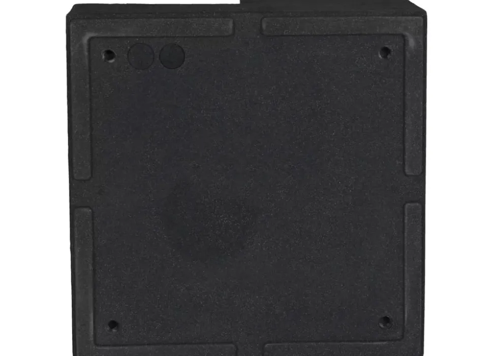 Kubus Wendeltreppentopf 40X40Cm Anthrazit