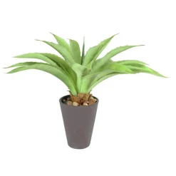 Kunstliche Aloe Vera Im Kunststofftopf 23Cm