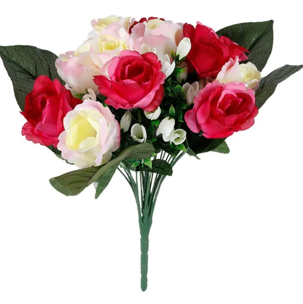 Kunstlicher Straus Mit Rosen