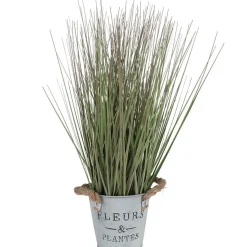 Kunstliches Gras Im Dekotopf 42Cm