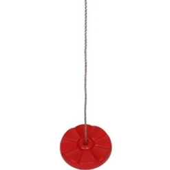 Kunststoff-Tellerschaukel Rot 29X5,5Cm