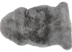 Lammfellteppich 90X60Cm Grau
