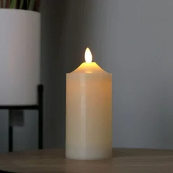 Led-Altarkerze 7,5X16,5Cm Elfenbein