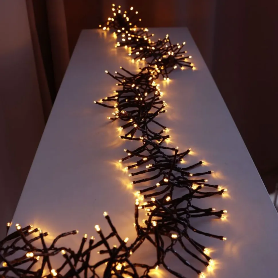 Led-Cluster-Lichterkette Mit 768 Leds Warmweis
