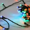 Led-Diamantkopf-Lichterkette Mit Timer 22,9M 200 Leds Multicolor