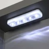 Led-Push-Licht Selbstklebend Weis