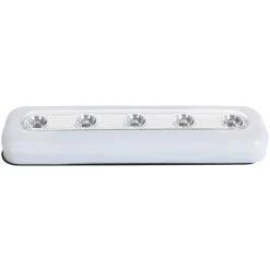 Led-Push-Licht Selbstklebend Weis