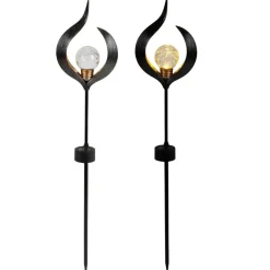 Led-Solar-Gartenstecker Moderne Formen 58,5Cm