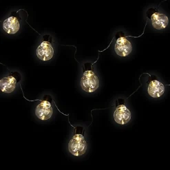 Led-Solar-Gluhlampenlichterkette 1,9M Warmweis
