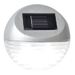 Led-Solar-Zaunlicht Kaltweis