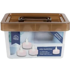 Led-Teelichter-Box 24Er-Set