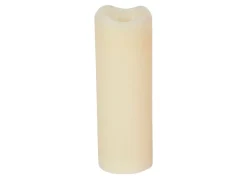 Led-Wachskerze Mit Timer 7X20Cm Elfenbein