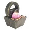Led-Zimmerbrunnen Lotus