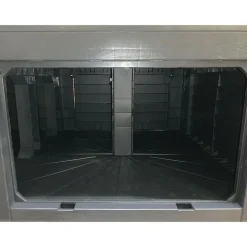 Maxi-Hochbeet Mit 2 Pflanzfachern 150X75X78Cm Anthrazit