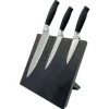 Messerblock Mit Magnetfront 21,5X14X21,5Cm Schwarz