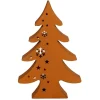 Metall-Deko Tanne Im Cut-Out Design 40Cm