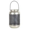 Metall-Laterne Oriental 14X22Cm Dunkelblau