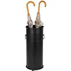 Metall-Regenschirmstander 22X51,5Cm Schwarz