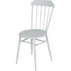 Metallstuhl Scandi 48X88X43Cm Antik-Weis