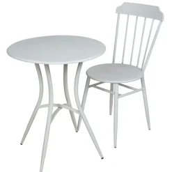 Metallstuhl Scandi 48X88X43Cm Antik-Weis