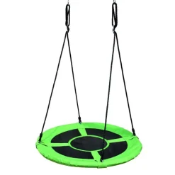 Nestschaukel Grun/Schwarz 100Cm