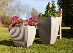 Pflanztopf Lotus 39X60X39Cm Sand