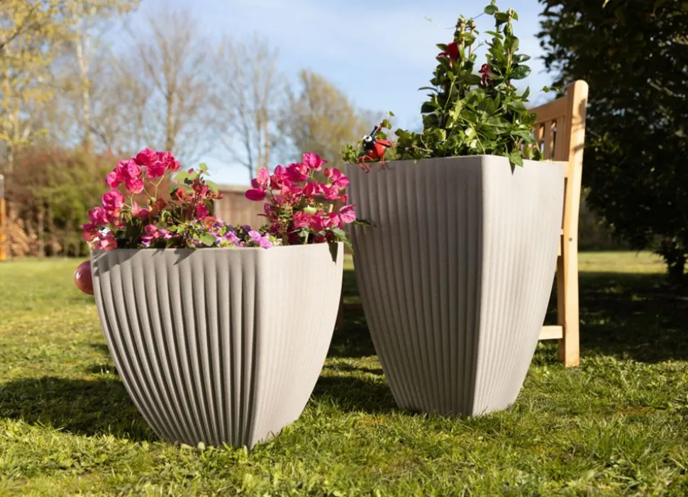 Pflanztopf Lotus 39X60X39Cm Sand