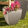 Pflanztopf Lotus 39X42X39Cm Sand